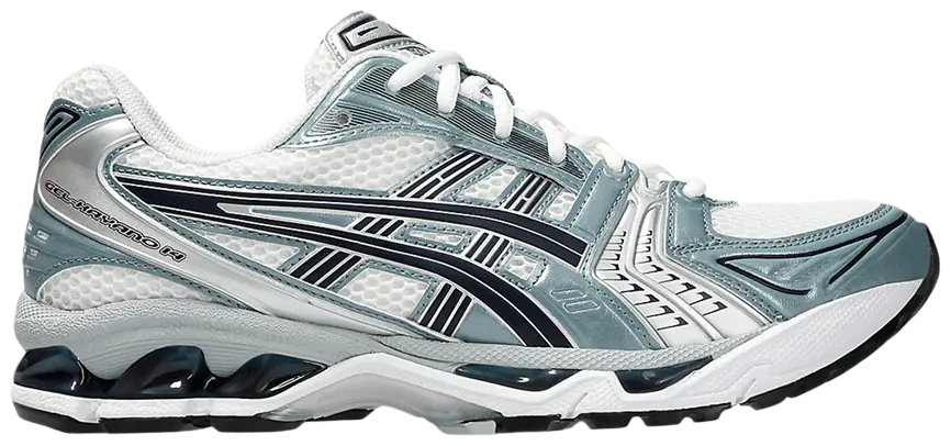 Asics Gel Kayano 14 White Fjord Grey – Flip Supply