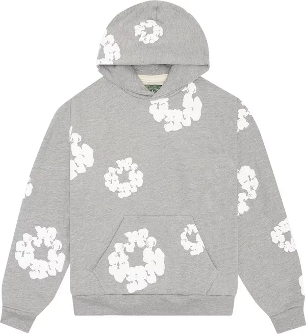 Denim Tears Hoodie Cotton Wreath Grey – Flip Supply