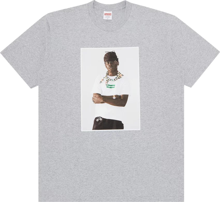 Supreme T Shirt Tyler The Creator Grey – Flip Supply
