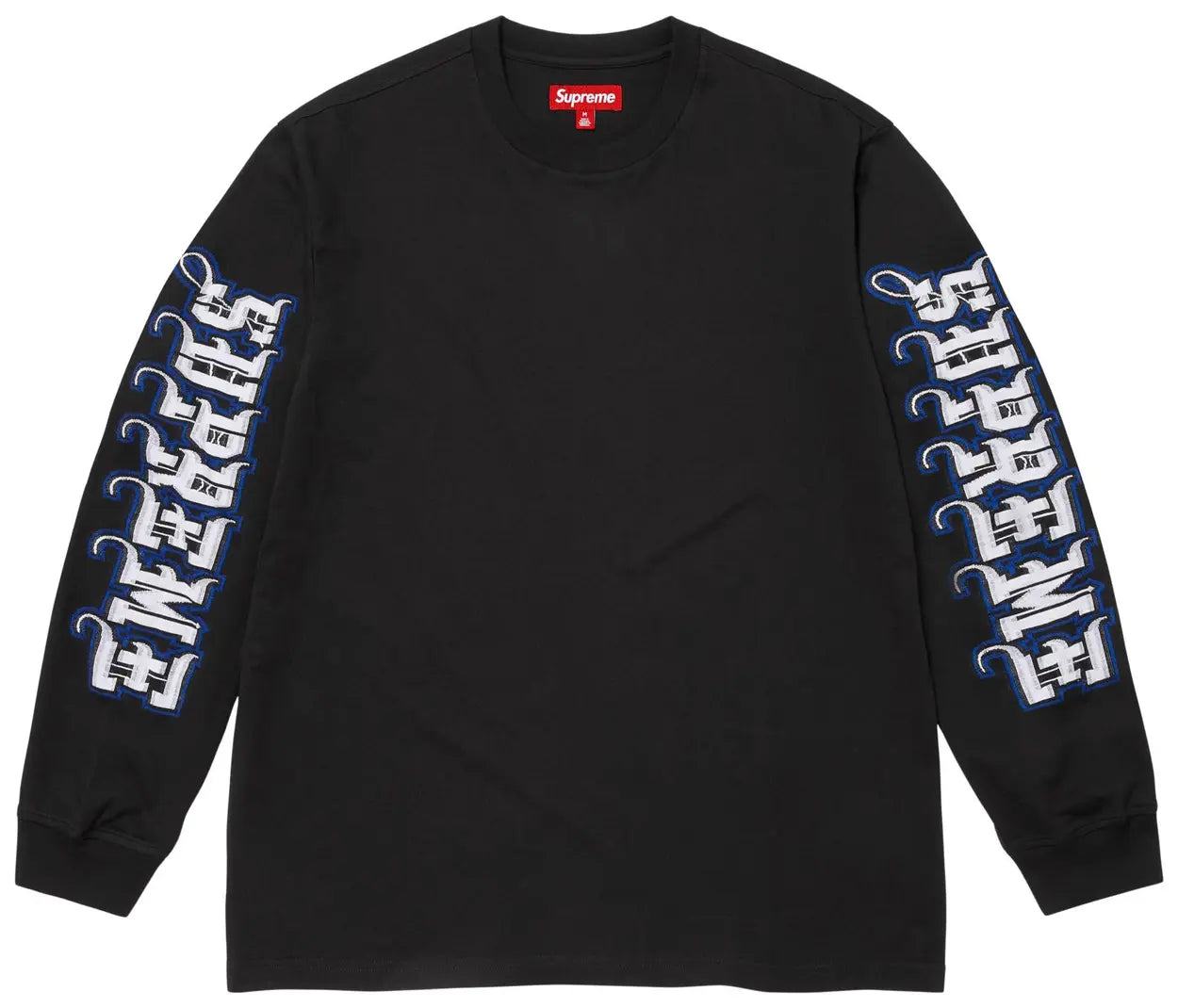 Supreme Intarsia tee インターシャ S/S TopBlack Supreme T Shirt Long Sleeve Intarsia Black – Flip Supply