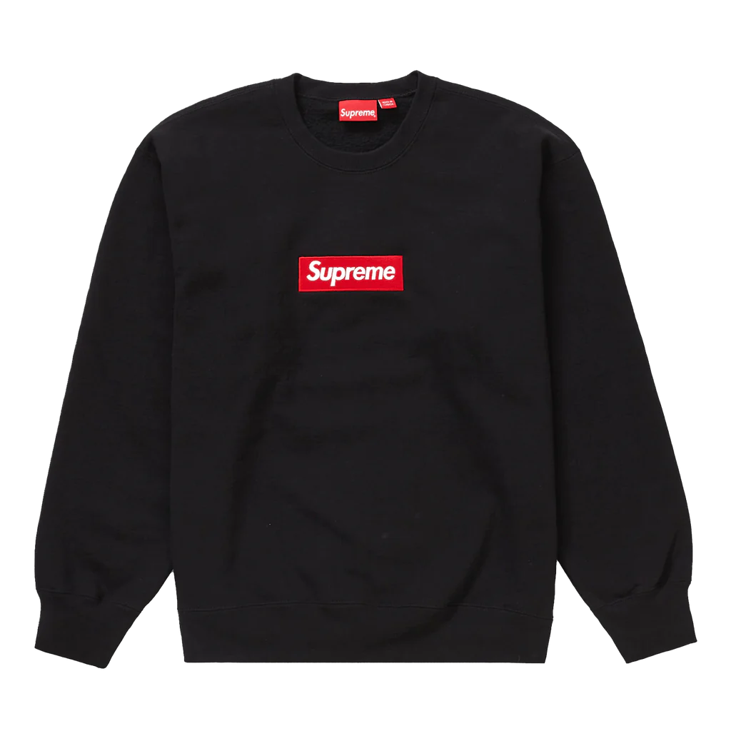トップス Supreme Box Logo Sweatshirt Black M Supreme Box Logo Sweatshirt Black (FW22) – Flip Supply