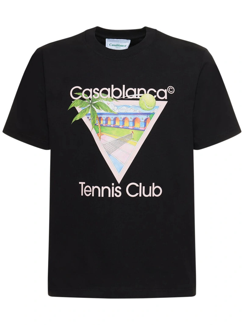 Casablanca T Shirt Exclusive Tennis Club – Flip Supply