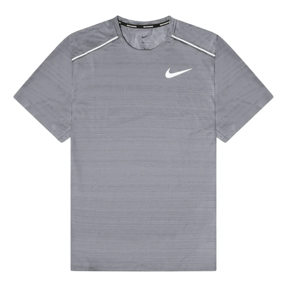 Nike Miler 1.0 T Shirt Smoke Grey Flip Supply