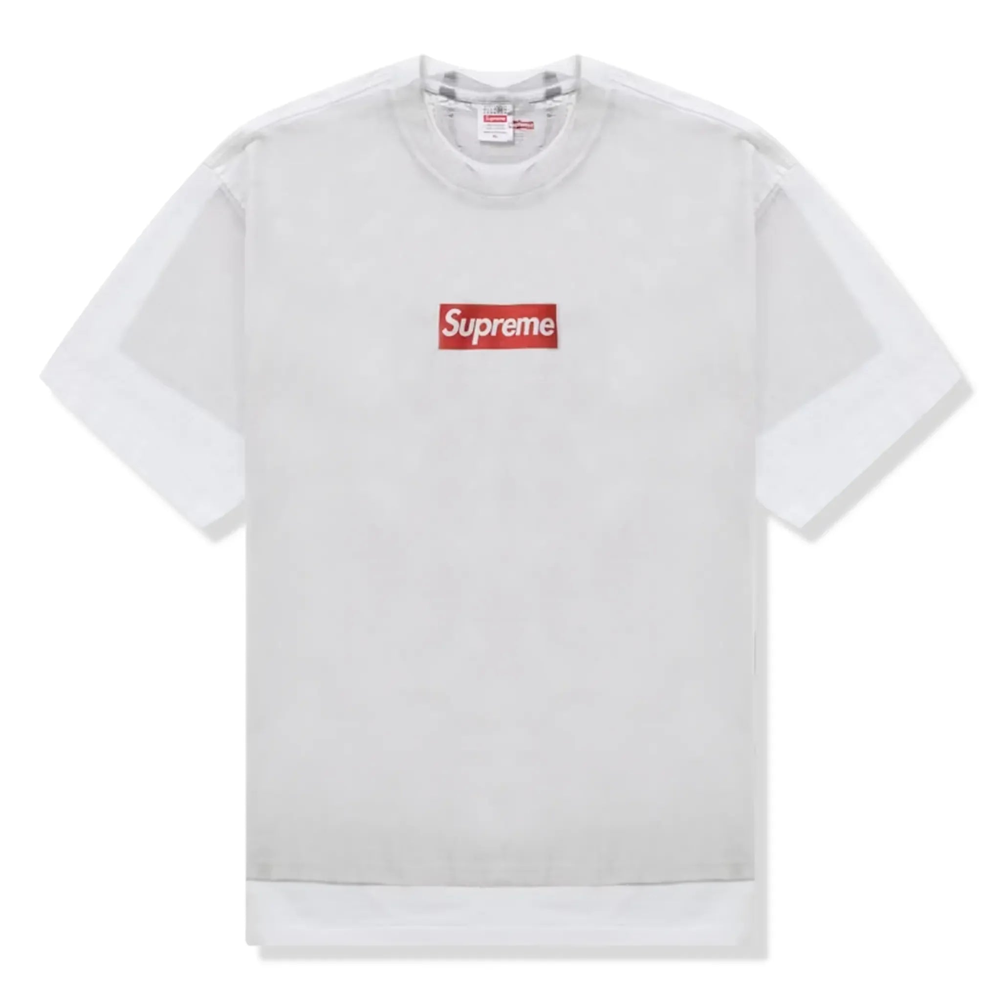 Supreme x Maison Margiela Box Logo T Shirt White Flip Supply