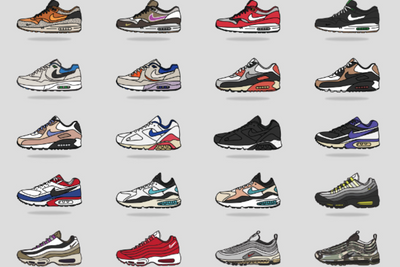 All Air Max Models (16 Types) Nike Air Max History Timeline