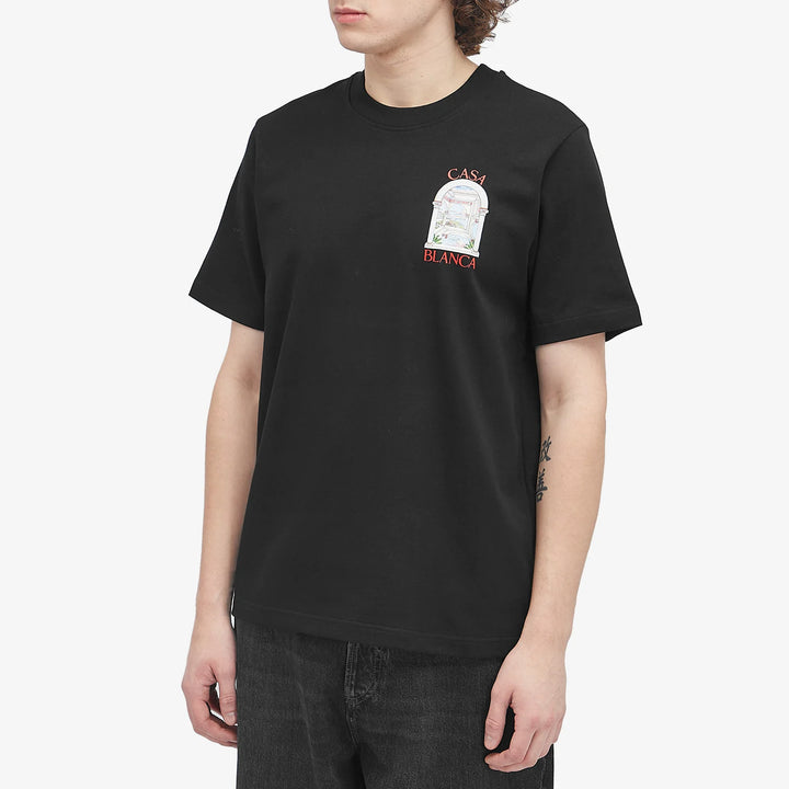 Casablanca T Shirt Le Passage Black