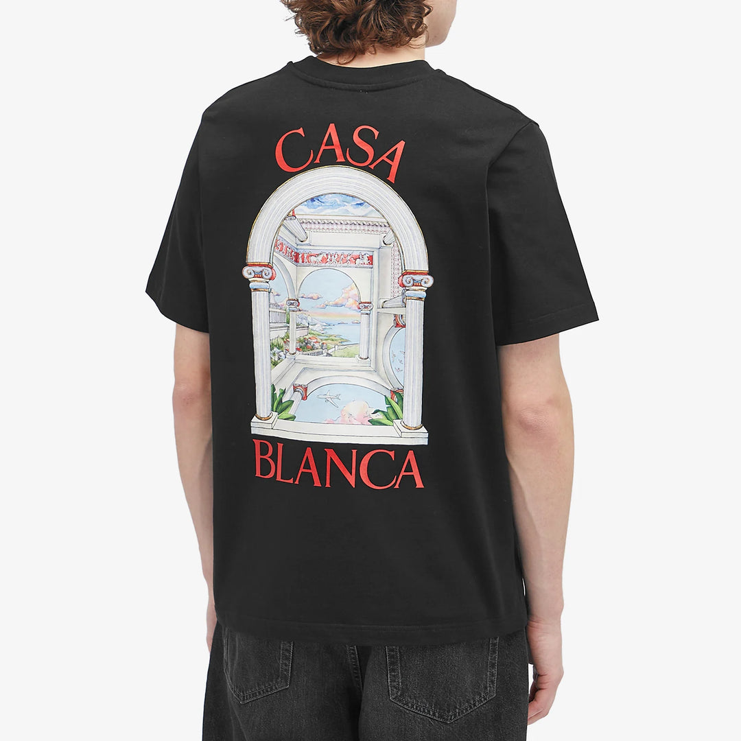 Casablanca T Shirt Le Passage Black