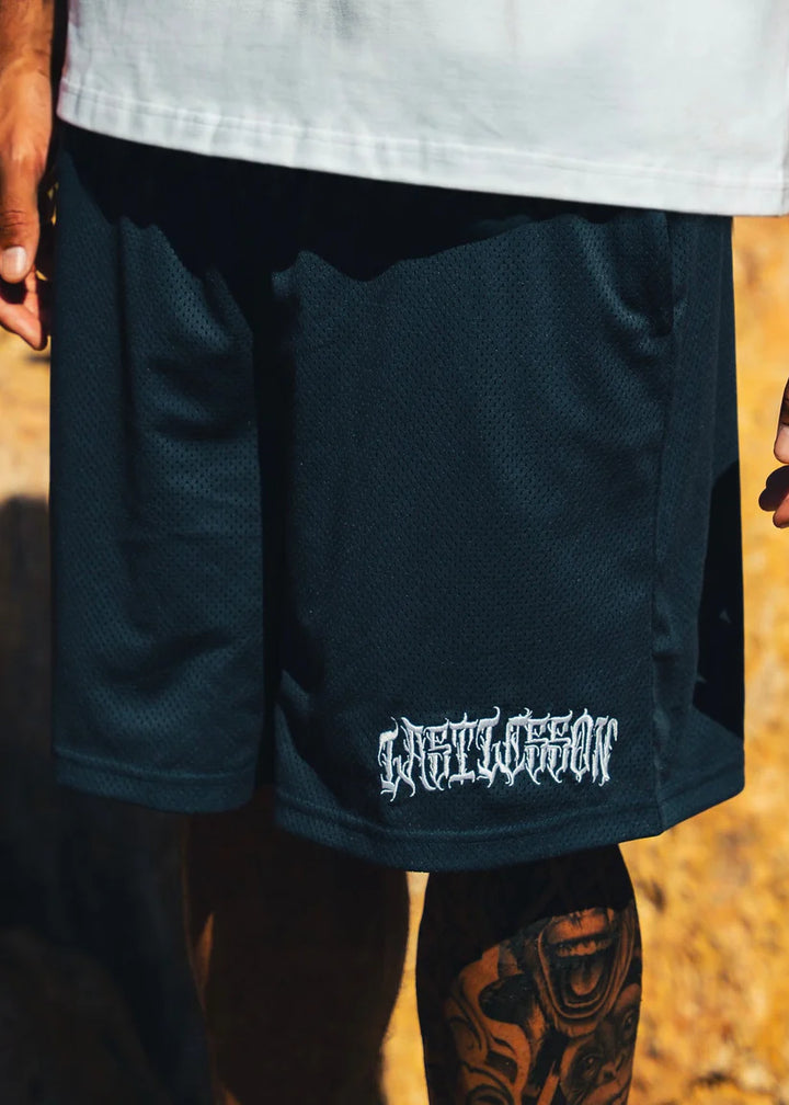 Last Lesson Mesh Shorts Dark Blue