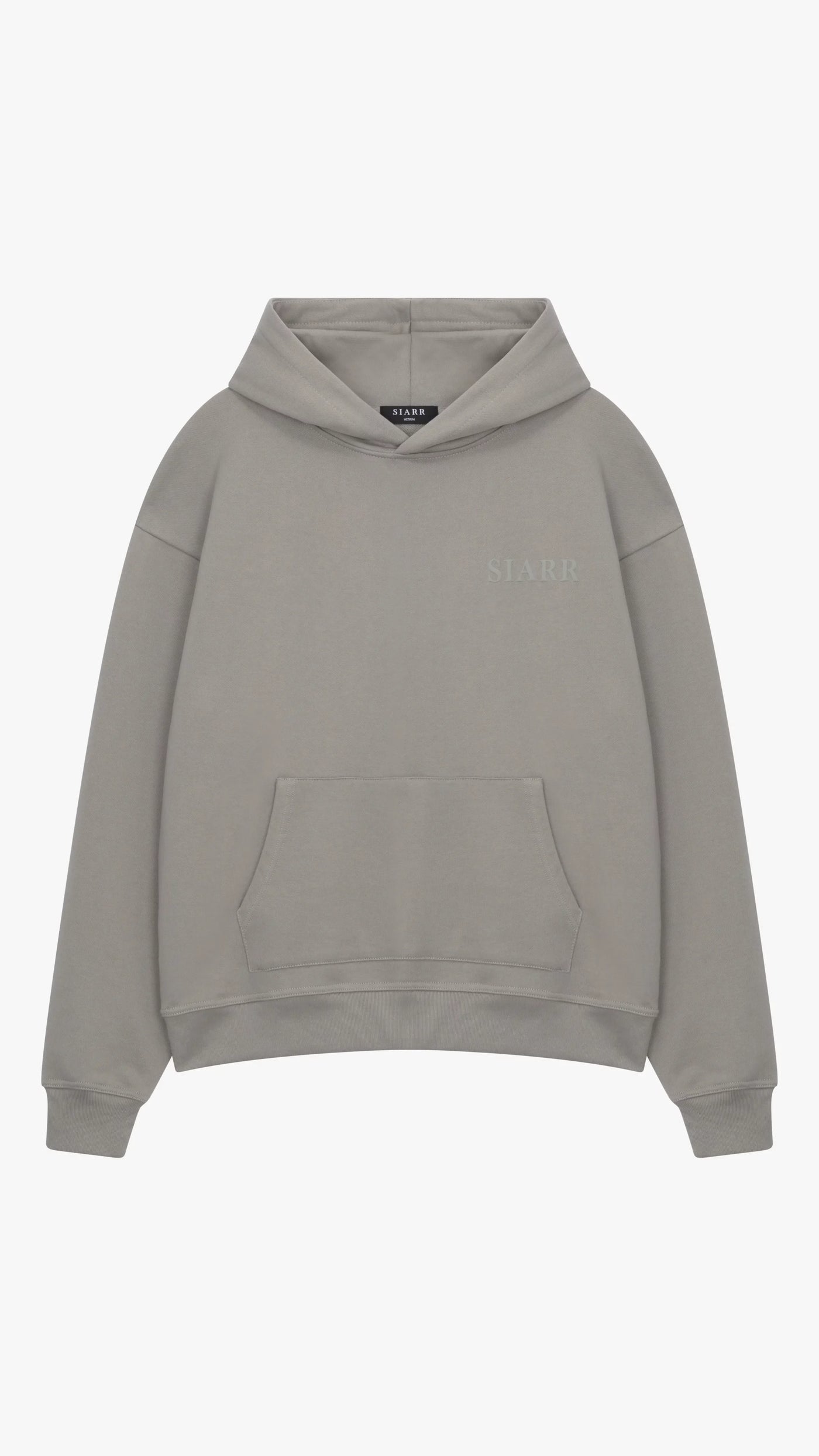 SIARR Puff Hoodie Dove Grey