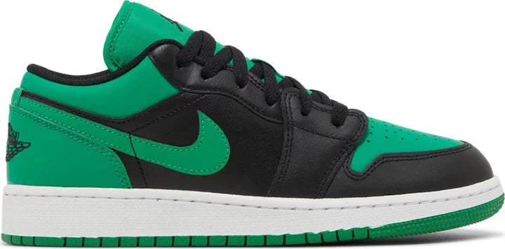 Nike Jordan 1 Low Black Lucky Green GS