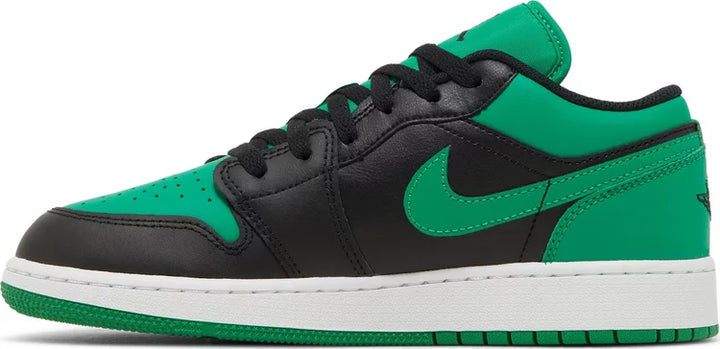 Nike Jordan 1 Low Black Lucky Green GS