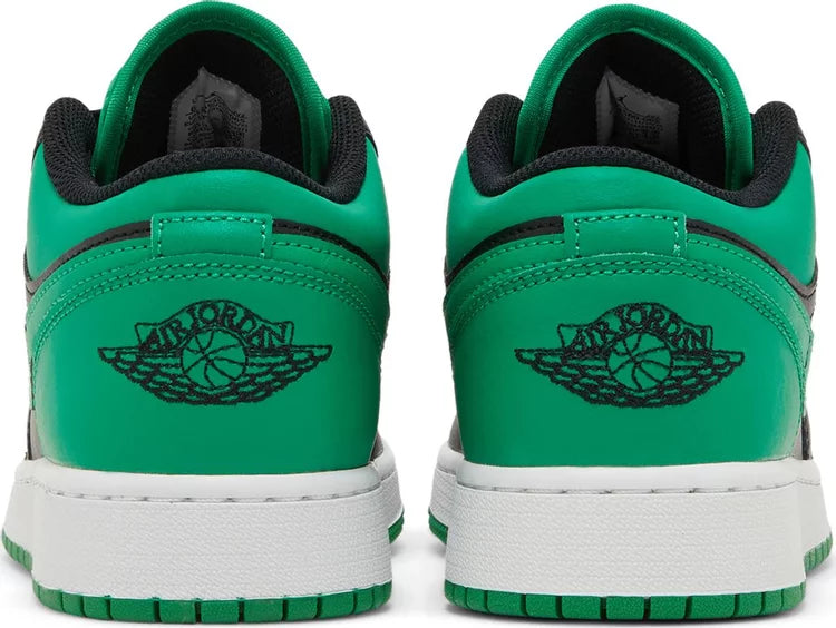 Nike Jordan 1 Low Black Lucky Green GS