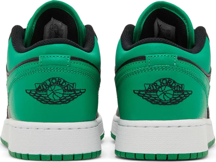 Nike Jordan 1 Low Black Lucky Green GS
