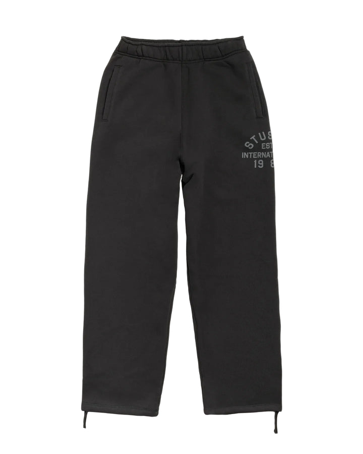 Stussy Established Fleece Sweatpants Black
