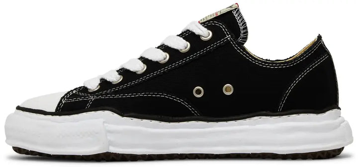 Maison Mihara Yasuhiro Peterson OG Sole Canvas Low Black