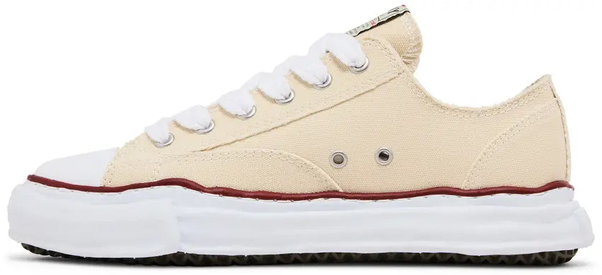 Maison Mihara Yasuhiro Peterson OG Sole Canvas Low Natural