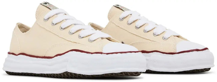 Maison Mihara Yasuhiro Peterson OG Sole Canvas Low Natural