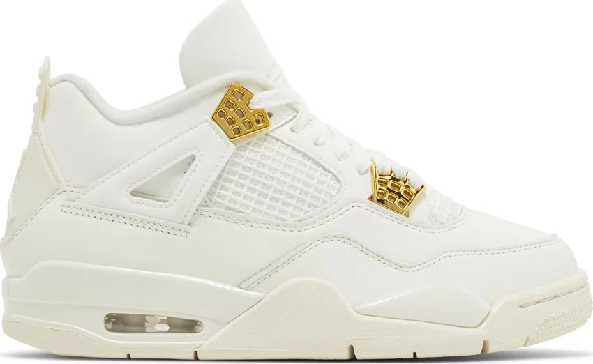 Nike Jordan 4 Metallic Gold W