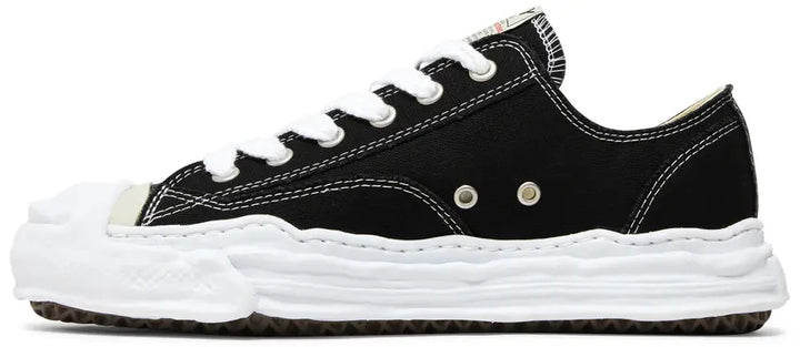 Maison Mihara Yasuhiro Hank OG Sole Canvas Low Black White