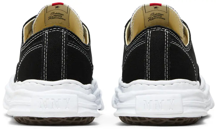 Maison Mihara Yasuhiro Hank OG Sole Canvas Low Black White