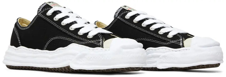 Maison Mihara Yasuhiro Hank OG Sole Canvas Low Black White