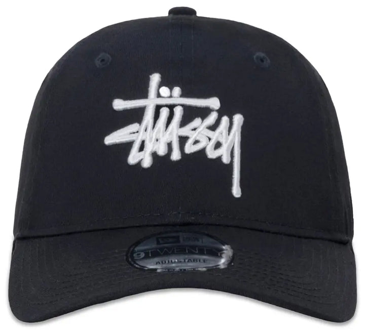 Stussy Cap New Era Basic Strapback Black
