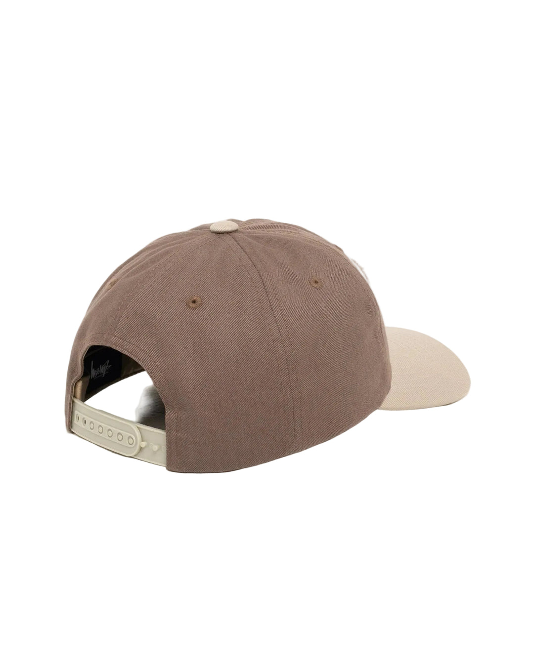 Stussy Snapback Cap Chenille Brown
