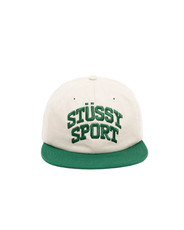 Stussy Snapback Cap Sport Natural Green