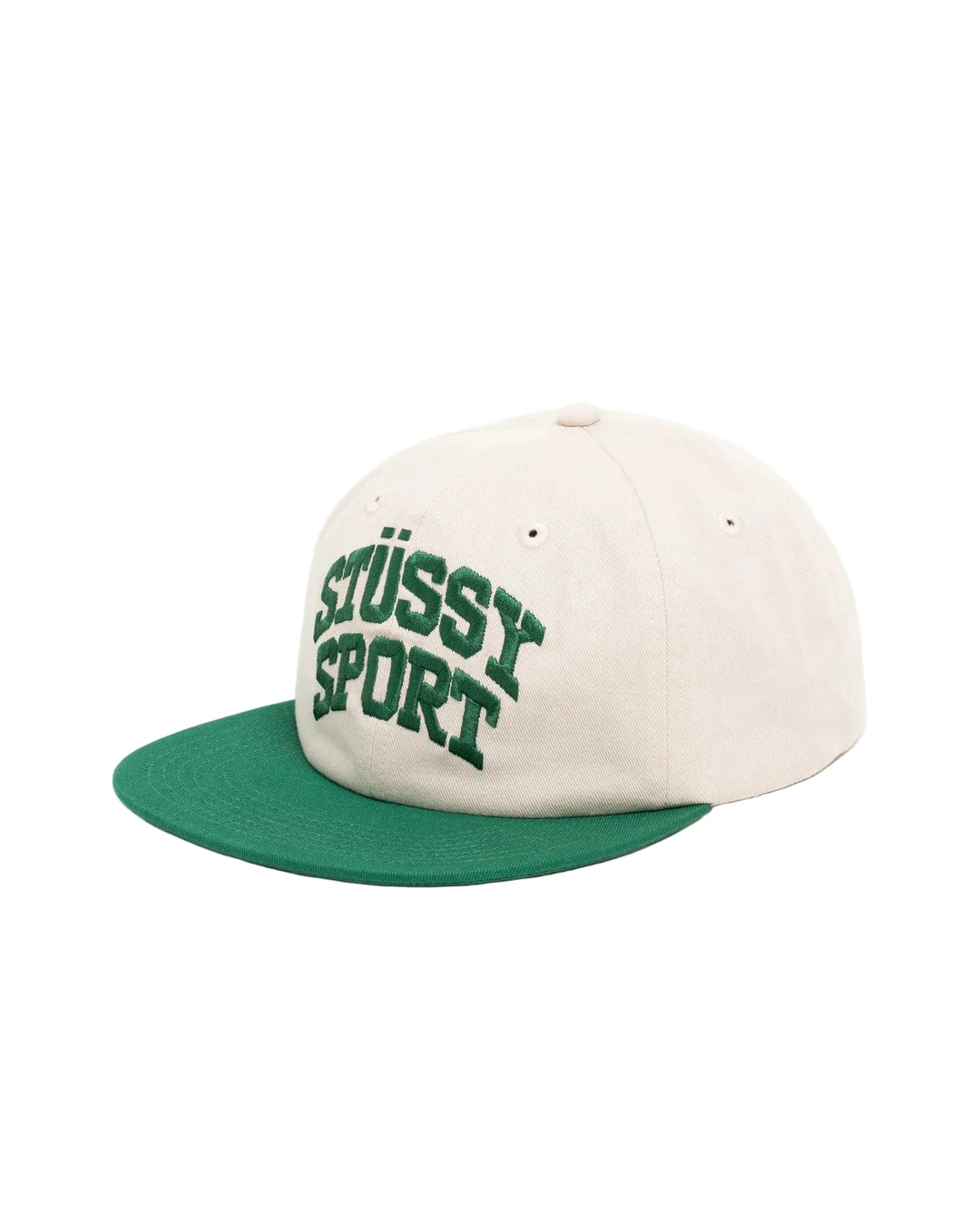 Stussy Snapback Cap Sport Natural Green