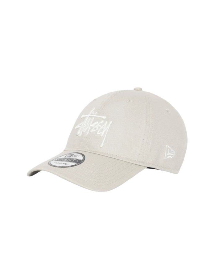 Stussy Cap New Era Basic Strapback Stone