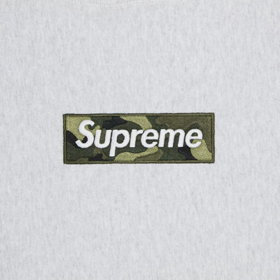 Supreme Hoodie Box Logo Grey Camo (FW23)