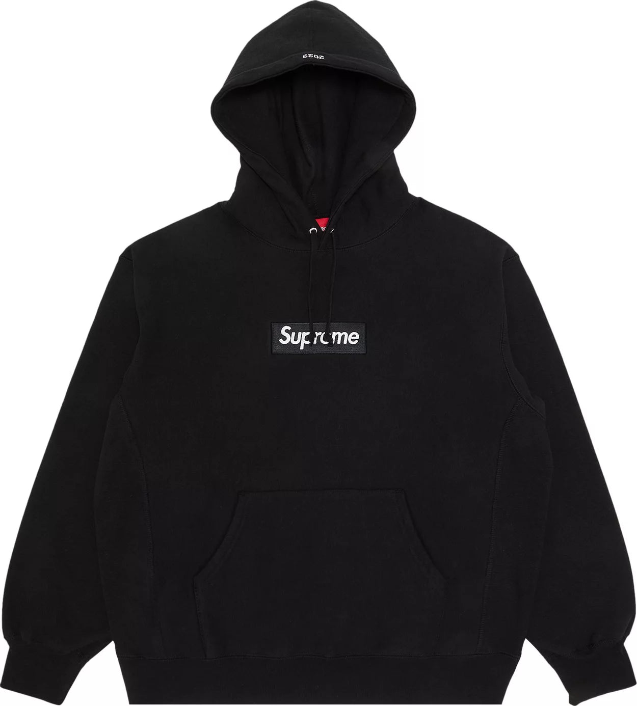 Supreme Hoodie Box Logo Black (FW23)