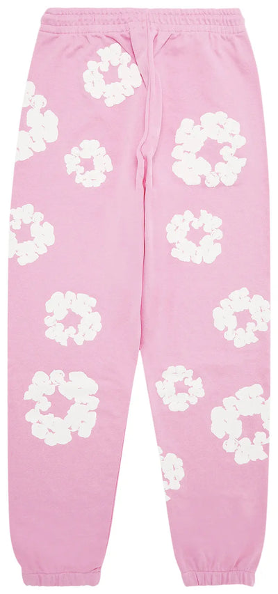 Denim Tears Sweatpants Cotton Wreath Pink