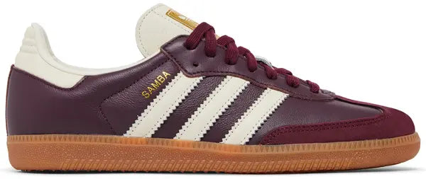 Adidas Samba OG Maroon &amp; Cream W
