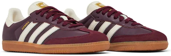 Adidas Samba OG Maroon &amp; Cream W