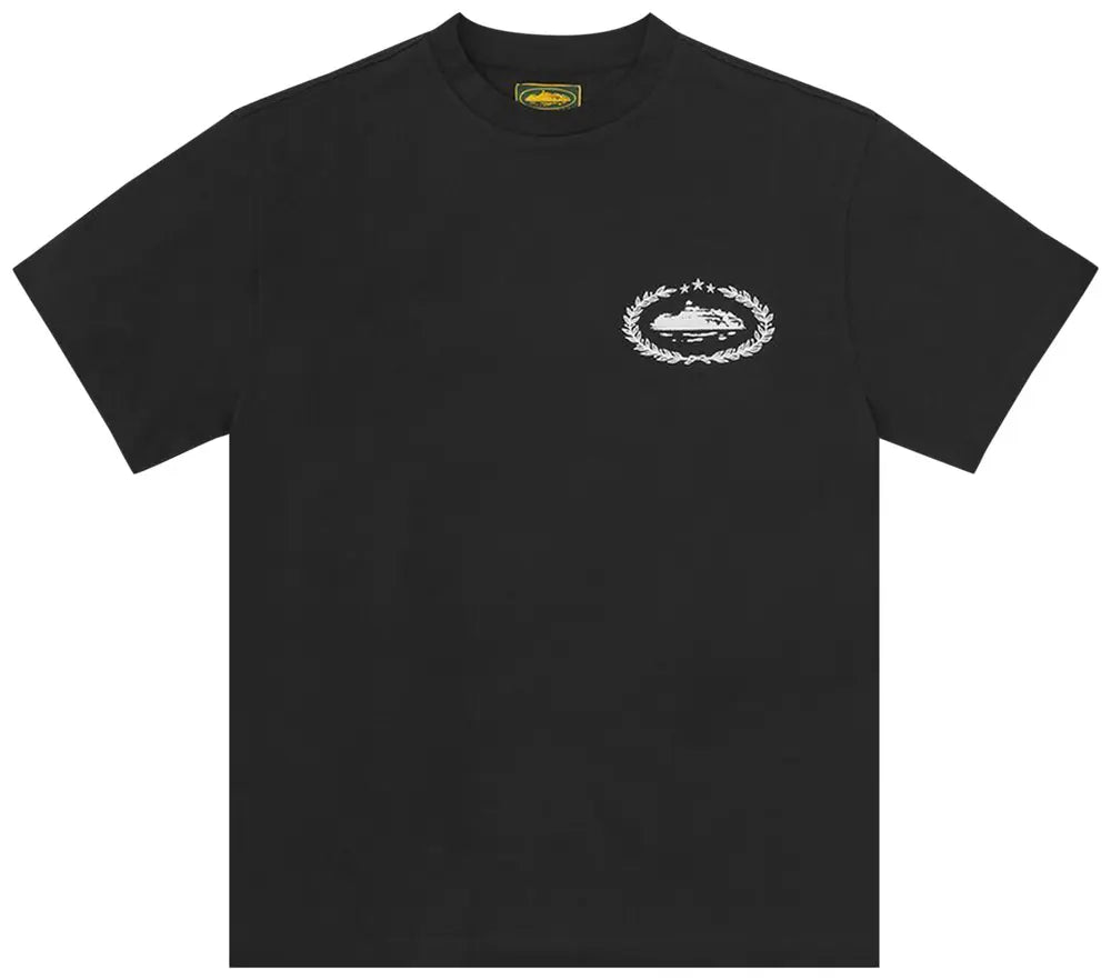 Corteiz T Shirt Royale Heavyweight Black/White
