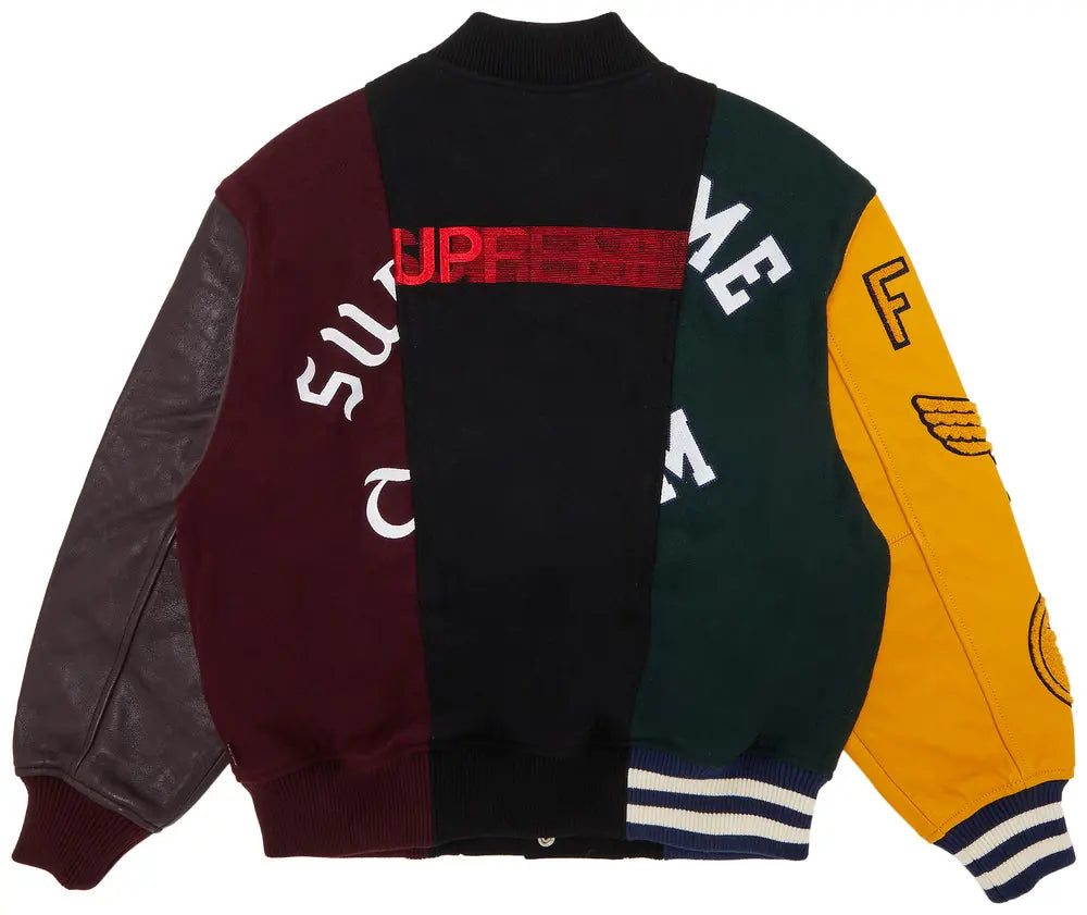 Supreme Jacket x Maison Margiela Split Varsity Multicolour