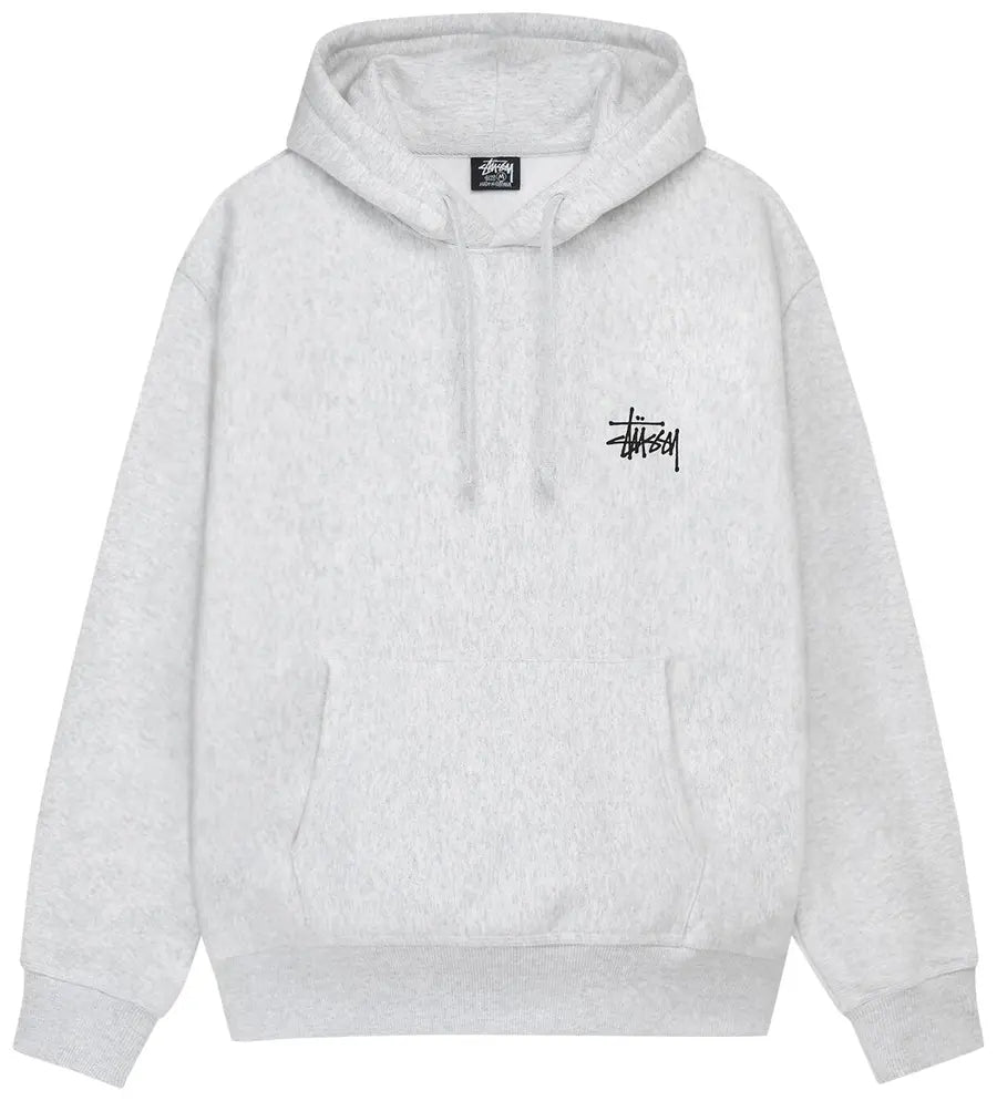 Stussy Hoodie Basics Ash Heather