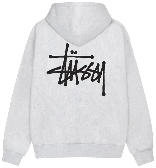 Stussy Hoodie Basics Ash Heather