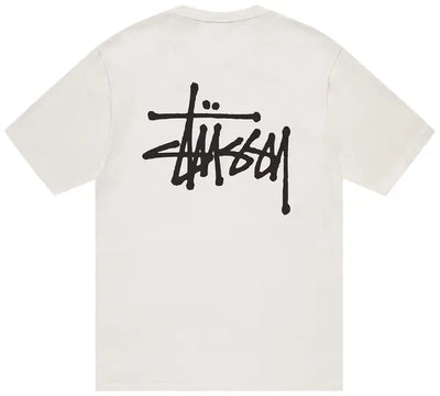 Stussy T Shirt Basics Pigment Dyed Natural