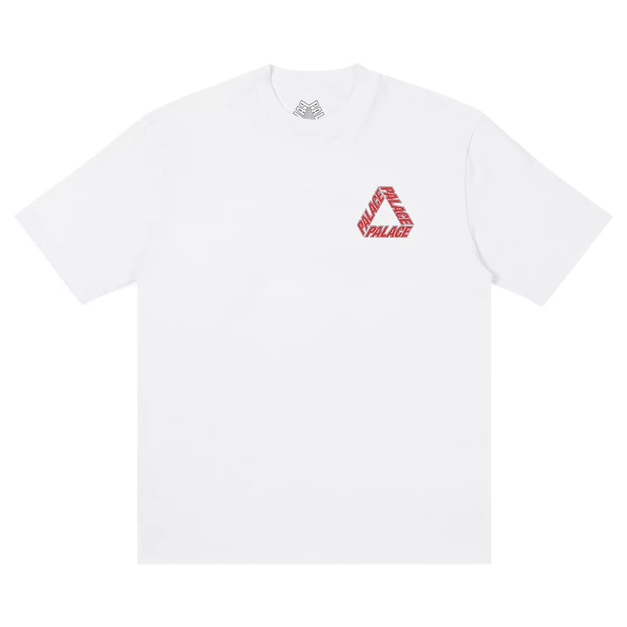 Palace T Shirt P-3 Outline White