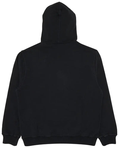 Corteiz Hoodie Satin C Star Applique Black