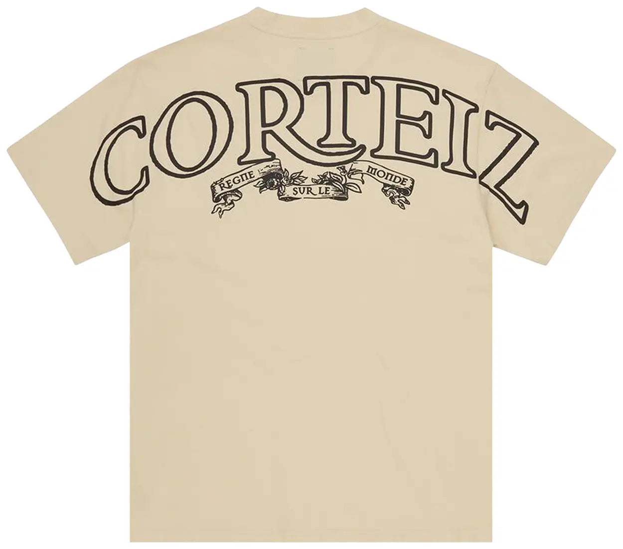 Corteiz T Shirt Royale Heavyweight Cream