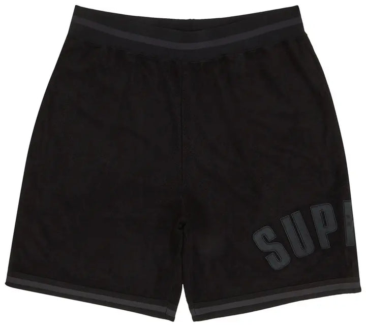Supreme Shorts Ultrasuede Mesh Black