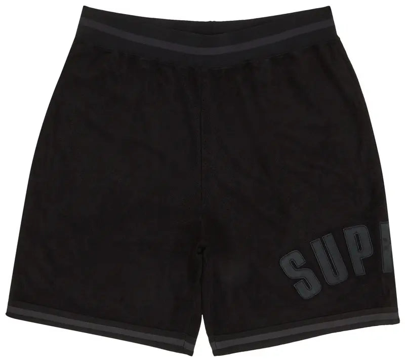 Supreme Shorts Ultrasuede Mesh Black