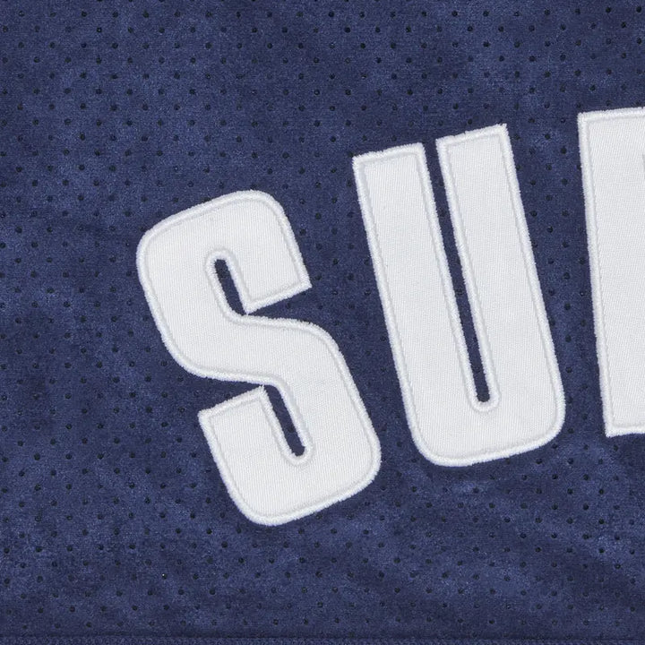 Supreme Shorts Ultrasuede Mesh Navy
