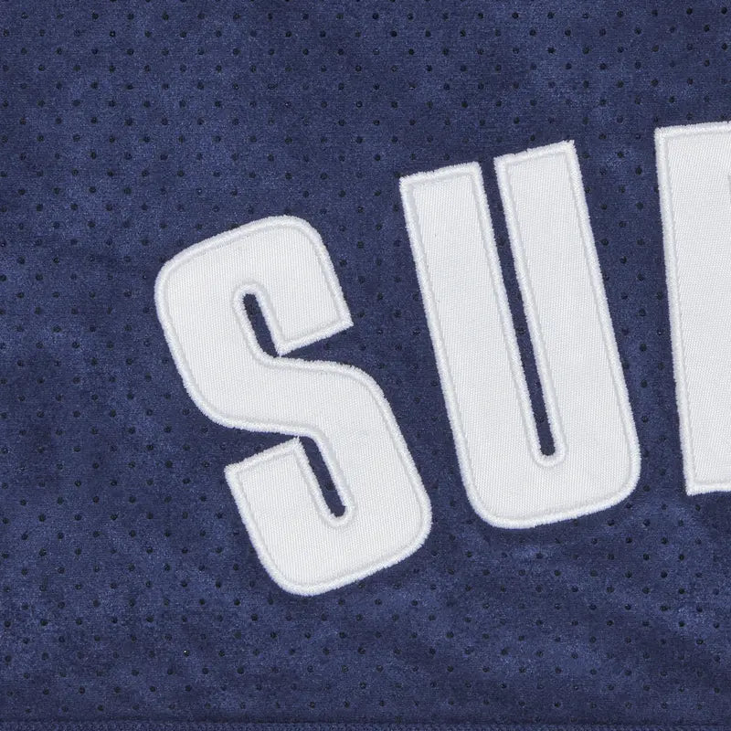 Supreme Shorts Ultrasuede Mesh Navy