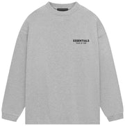Fear of God Essentials (FW24) Light Heather T Shirt Longsleeve
