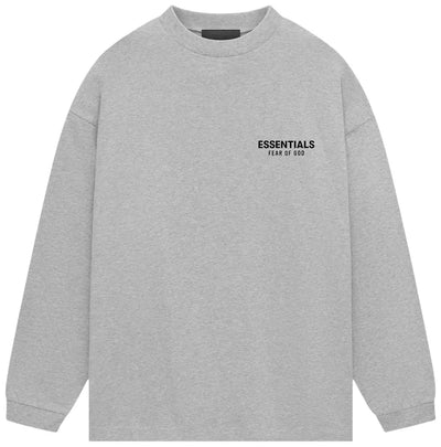 Fear of God Essentials (FW24) Light Heather T Shirt Longsleeve