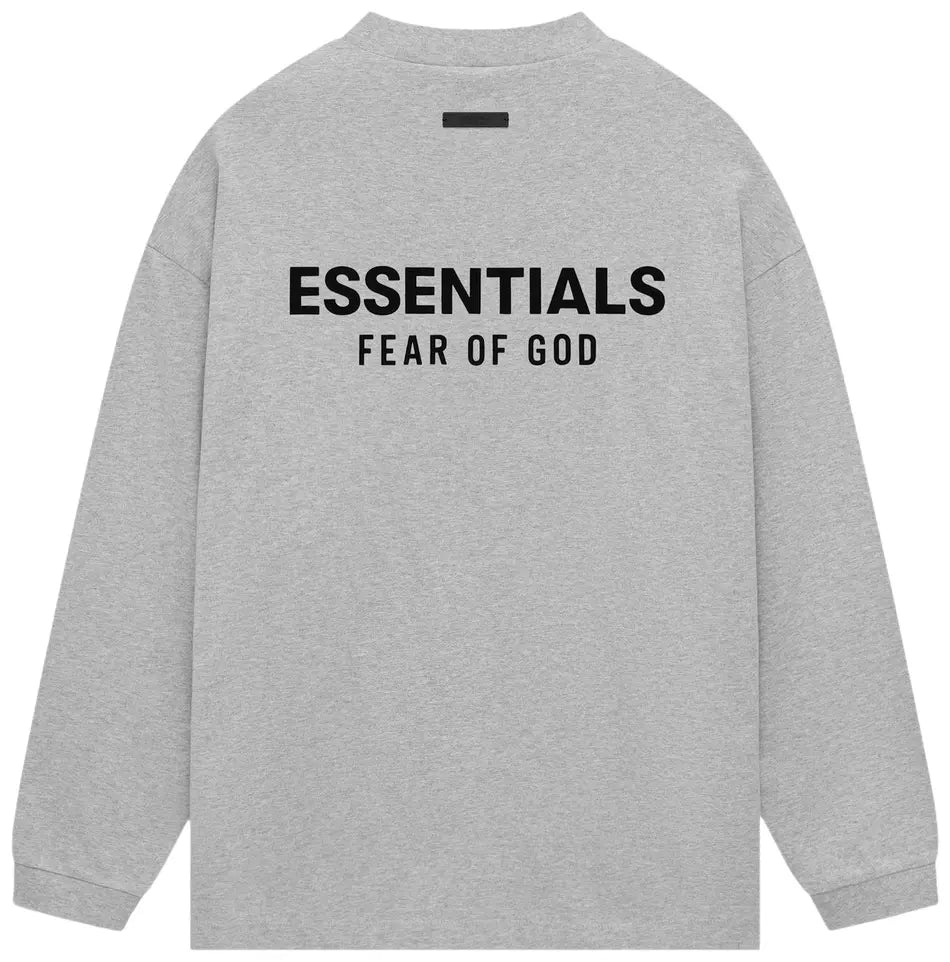 Fear of God Essentials (FW24) Light Heather T Shirt Longsleeve